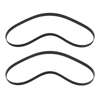 Image de SG Store Lot de 2 courroies plates rechange pour aspirateurs FL12,8 x 590 1313492000 440005536 compatibles avec les nettoyeurs tapis Vax Dual Power Max W86 DD B ECB1TNV1 VRS801