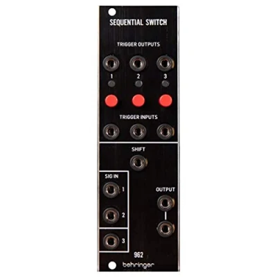 Image de Behringer 962 SEQUENTIAL SWITCH Multiplexeur de Tension Commande Module Analogique Légendaire pour Eurorack