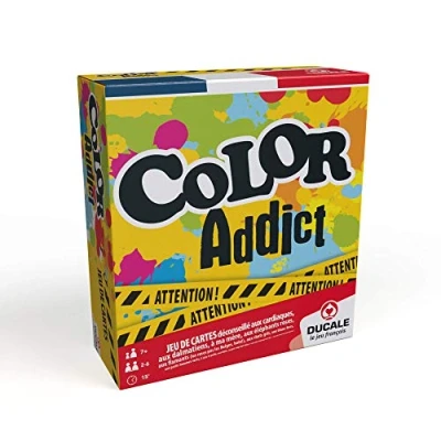Image de Color Addict jeu de societe coloré, ambiance &amp; rapidité cartes fabriqué en France pour toute la famille 2 joueurs et plus