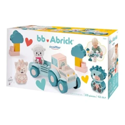 Image de Ecoiffier Jouets Tracteur DE la Ferme 7930 Jeux Construction pour Enfant + 12 Mois Fabriqué en France