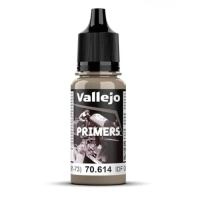 Image de VAL70614 Vallejo Polyurethane Primer IDF Israelí Sand Grey 61 7 FS30372 17ml (Min Qty Modélisation plastique Peintures