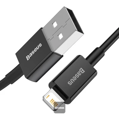 Image de Baseus CALYS C01 câble Lightning 2 m Noir Neuf