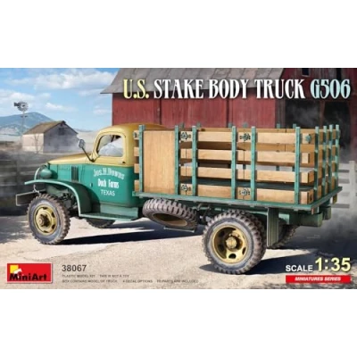 Image de Mini Art 38067 1:35 US Transport LKW G506 Reproduction fidèle, modèle réduit, kit Plastique, Bricolage, Loisirs créatifs, Collage, modèle, à Assembler, non Peint
