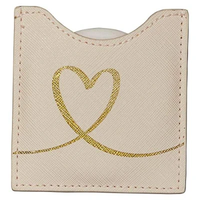 Image de DRAEGER PARIS 1886 Toga Miroir Coeur Rond de Poche à Emmener Partout Idéal Cadeau Anniversaire, Toutes Occasions Dimensions 8,5 x 8 cm 76005894 Small