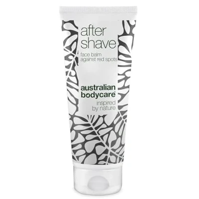 Image de Baume Après Rasage Homme Australian Bodycare After Shave Balm (100 ml) Calme Irritations et Elimine Brûlure &amp; Rougeur Réduit les poils incarnés hydrate À l’Huile d’Arbre à Thé