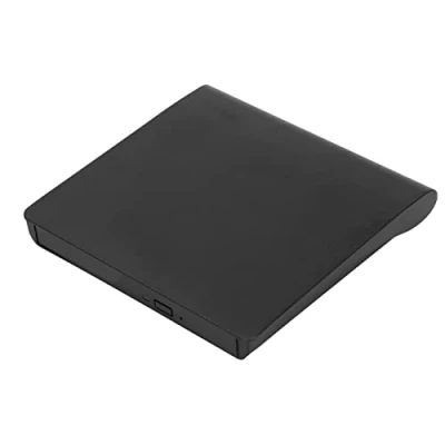 Image de Lecteur DVD Externe, USB3.0 USB2.0 5Gbps CD Externe pour Ordinateur Portable Graveur de ROM Compatible avec Bureau Windows Linux OS Apple Mac
