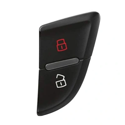 Image de Terisass 8KD 962 107 Bouton de Verrouillage Central pour commutateur Serrure Porte Voiture adapté A4 B8 S4 Allroad A5 S5 RS4 Couleur Noire