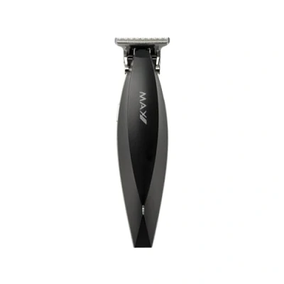 Image de Max Pro Precision Tondeuse et Rasoir Professionnel Sans Fil avec Lames Ultra Fines en Or Titane Inclut 5 Peignes Huile de Soin Idéal comme Électrique pour Hommes
