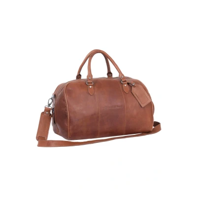 Image de The Chesterfield Brand Leather Weekend Bag Cognac Liam