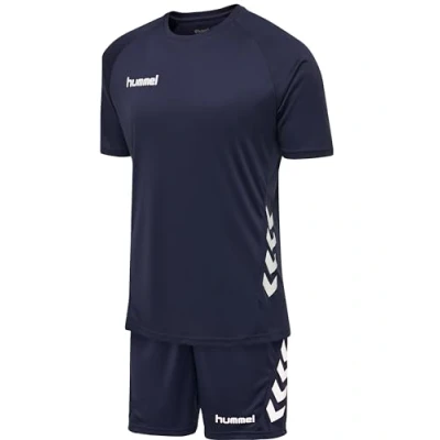 Image de Hummel 2 Piece SET Short de sport, Homme, Taille: Small, Marine
