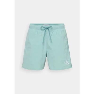 Image de Calvin Klein Swimwear Medium Drawstring Fashion Short de bain, Homme, Taille: Small, Saltwater aqua