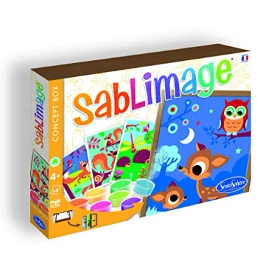 Image de SentoSphère Sablimage Animaux Foret, 4 ans to 99 ans, 8801