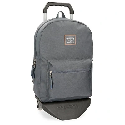 Image de Pepe Jeans Cross Sac à dos avec chariot Gris 32x44x15 cms Polyester 21.12L