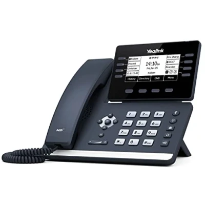 Image de Yealink SIP T53W téléphone Fixe Noir 8 Lignes LCD WiFi