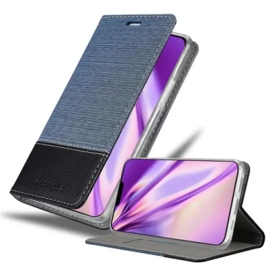 Image de Coque pour Apple iPhone 12 MINI en BLEU NOIR Housse de protection Étui avec fermeture magnétique, fonction support et compartiment carte Neuf