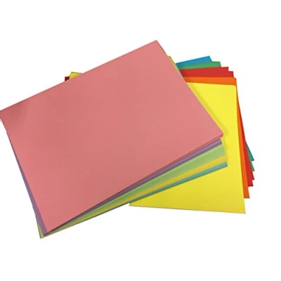 Image de House of Card &amp; Paper Lot de feuilles cartonnées 220 g/m² A5 Assorted Bright/Pastel Colours (Pack 25 Sheets)