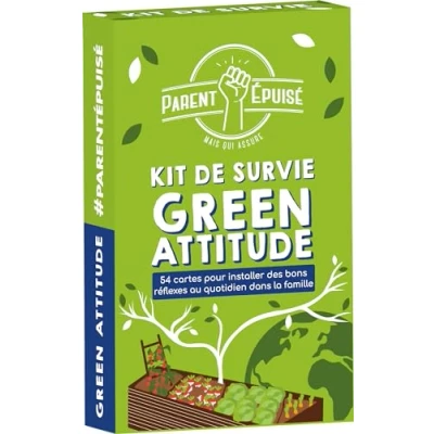 Image de Asmodee Funomenum Parent Epuisé : Kit de Survie Green attitude Jeux société cartes enfants à partir 4 ans 2 joueurs Version française