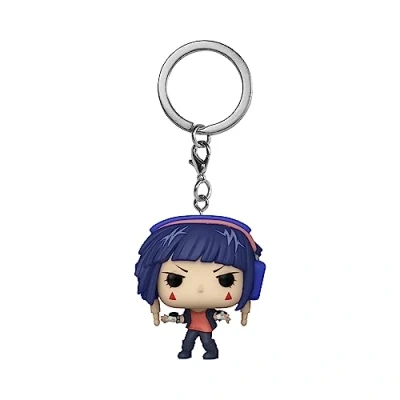 Image de Funko Pop! Keychains: My Hero Academia (MHA) Kyouka Jiro Hearing Hero: Earphone Jack Mini Figurine en Vinyle à Collectionner Porte clés Fantaisie Cadeau de Noël Idée