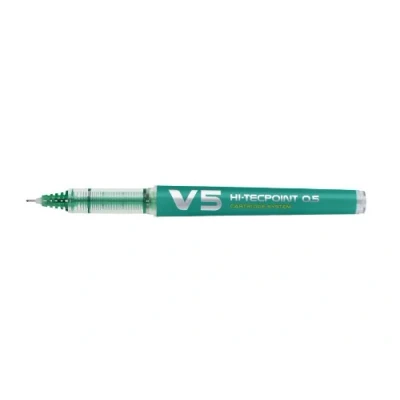 Image de PILOT Roller rechargeable V5 encre liquide Vert Begreen Pointe Fine