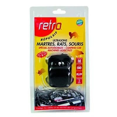 Image de RETRO REPULSIF ULTRASONS Rats, Souris, MARTRES SPÉCIAL Automobiles, Camping Car, Machines AGRICOLES RUS7