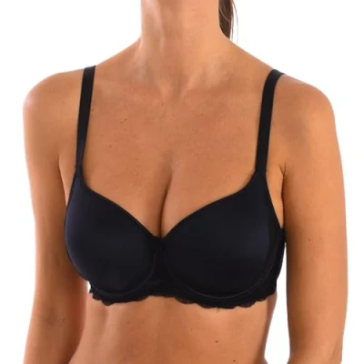 Image de Selene Soutien Gorge Coupe Foam avec Anneaux Desire, Noir, 100D
