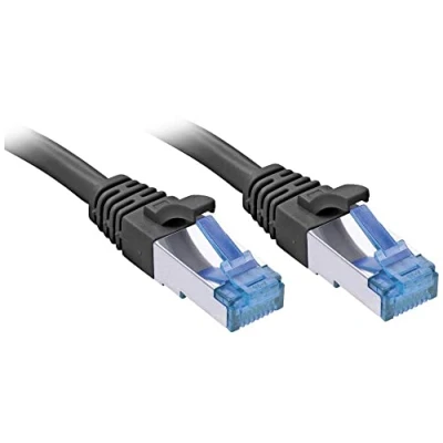 Image de Lindy 47413 câble de réseau Noir 1,5 m Cat6a S/FTP (S STP) Neuf