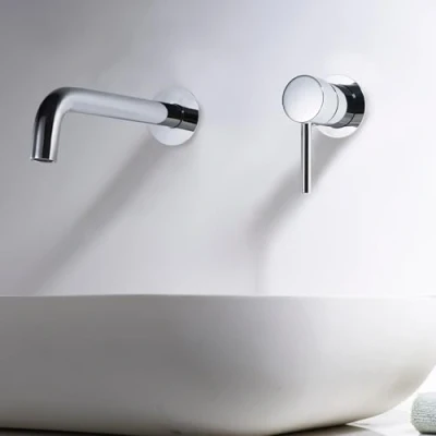 Image de Imex Etna Robinet mitigeur de lavabo encastré Chromé