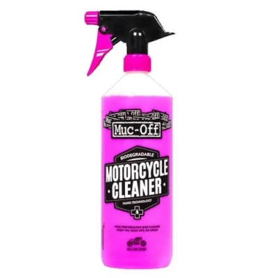 Image de Muc Off Nettoyant pour Moto à Nanotechnologie 1 Litre Produit Biodégradable Action Rapide Sans Danger toutes les Surfaces et Convient tous Types de
