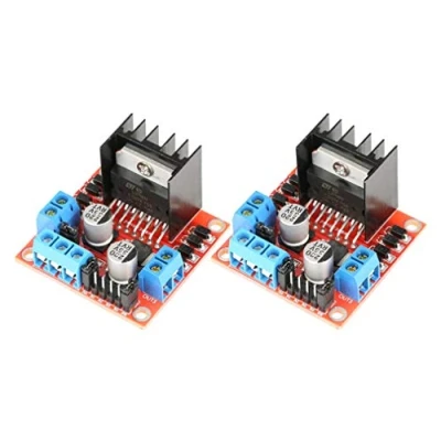 Image de 2pcs L298N Driver Board L298 Stepper Motor Drive Controller Module Dual H Bridge