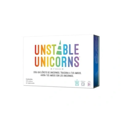 Image de Jeu de carte ASMODEE Unstable Unicorns 135 cartes À partir 8 ans Mixte