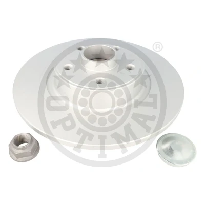 Image de OPTIMAL 702976BS4 Disque de frein 300 11 5/5 108 plein revêtu avec roulement roues intégré, capteur ABS intégré RENAULT: ESPACE 4, Vel Satis