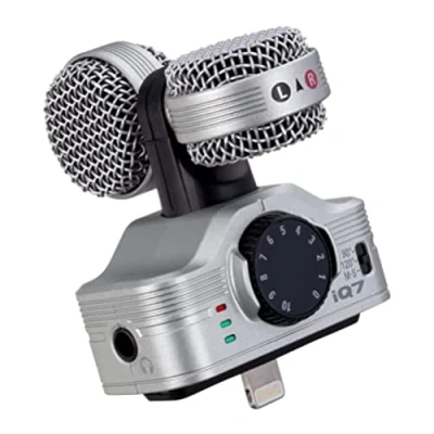 Image de Zoom iQ7 Microphone stéréo Mid Side pour iOS (iPhone, iPad, iPod)