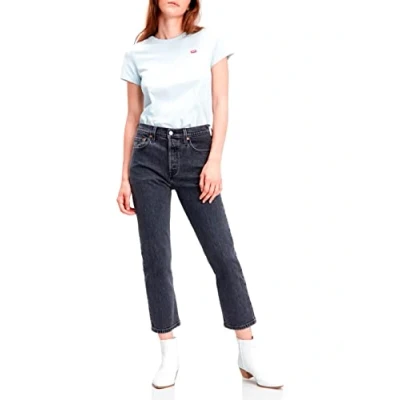 Image de Levi&#039;s 501 CROP Jean droit, Femme, Taille: 32x28, Cabo fade