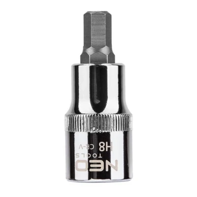 Image de NEO TOOLS 08 773 Clé à douille 1/2 7422 H8 Acier chrome vanadium, d&#039;outil héxagonal intérieur