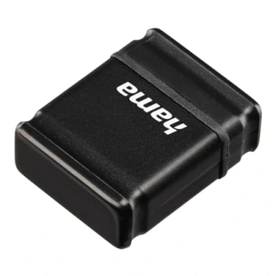 Image de Hama Clé USB 2.0 &quot;Smartly&quot;, 64 GB (10 MB/s, Flashpen Rotate) Noir