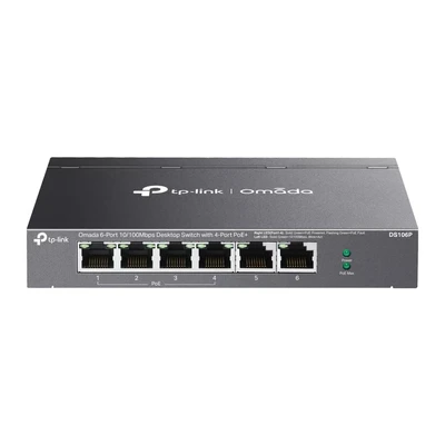 Image de TPLINK Omada 6 Port 10/100Mbps Desktop Switch with 4 PoE+ Neuf
