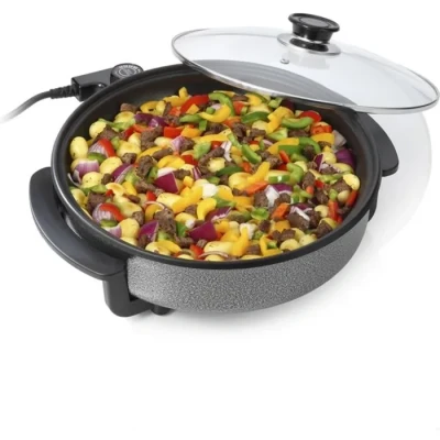 Image de Tristar PZ 2963 Sauteuse multifonction ⌀ 30 cm 1,75 L Pour 4 personnes Thermostat réglable 1 500 W