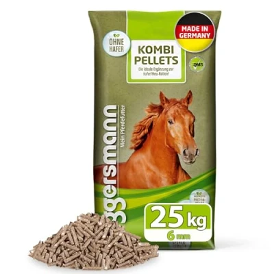 Image de Eggersmann My Horse Feed Combinaison Granulés 6 mm 25 kg Aliment composé granulé pour Chevaux et poneys Complément idéal à l&#039;alimentation l&#039;avoine au Foin