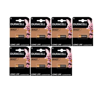 Image de 7 x Duracell MN27 27A A27 8LR732 (7 ampoules de 1 batterie) piles