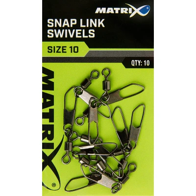 Image de Matrix Snap Link Swivels (10 pcs) Taille : 12