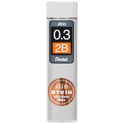 Image de Pentel Ain Stein Mines de rechange 0,3 mm 2B