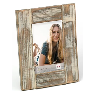 Image de walther design cadre photo marron 10 x 15 cm Longford Portrait Frame QL015P