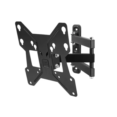 Image de One For All Support plat SMART de orientable à 180 et inclinable Fixation murale Écrans 13 43 pouces Tous types téléviseurs Noir WM2251