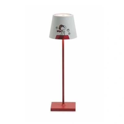 Image de Zafferano Lampes à Porter Poldina x Peanuts table lamp Aviator