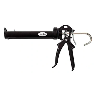 Image de RUBSON Pistolet Démultipliant Profi applicateur pour tout type de mastic ultra solide, résiste aux chocs, Noir