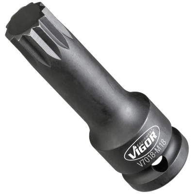 Image de VIGOR V7018 M18 Douille à choc 78, 78 12,5 (1/2&quot;)