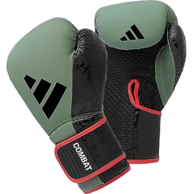 Image de Combat 50 Gants de Boxe Vert/Noir