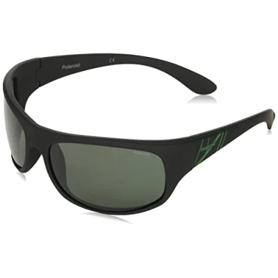Image de Polaroid 07886 Lunettes de Soleil Unisexe Adultes, Vert Polarisé, Calibre 66