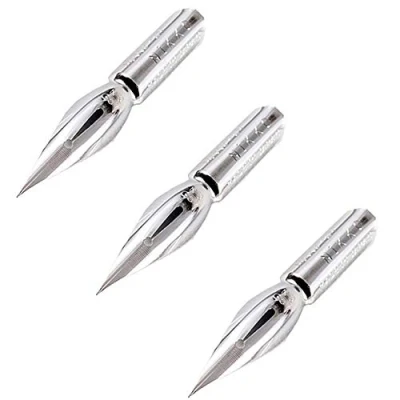 Image de Nikko Manga Pen Nib Saji Crome 3pc