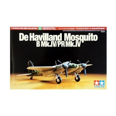 Image de T2M 60753 Tamiya Maquette Plastique à Assembler Mosquito B Mk IV Echelle 1/72